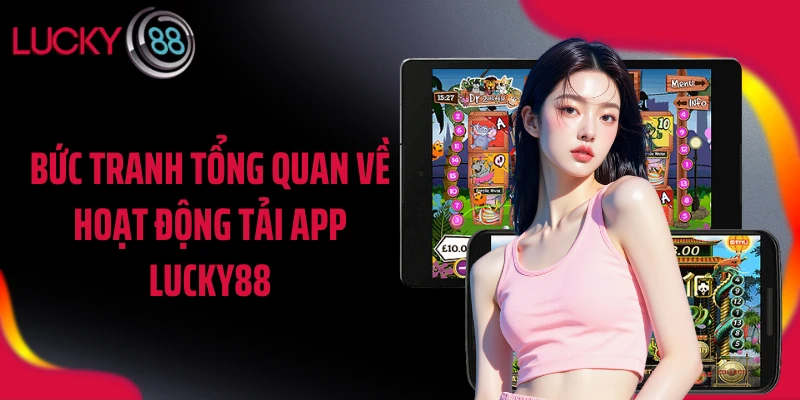 Bức tranh tổng quan về hoạt động tải app LUCKY88