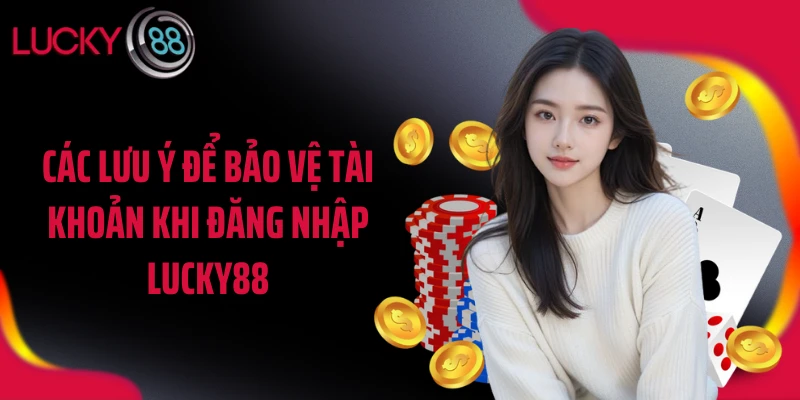 Các lưu ý để bảo vệ tài khoản khi đăng nhập LUCKY88