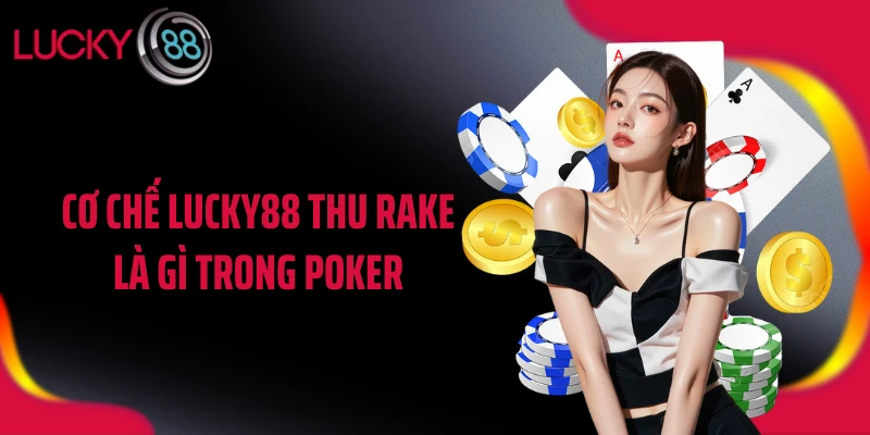 Cơ chế LUCKY88 thu rake là gì trong poker