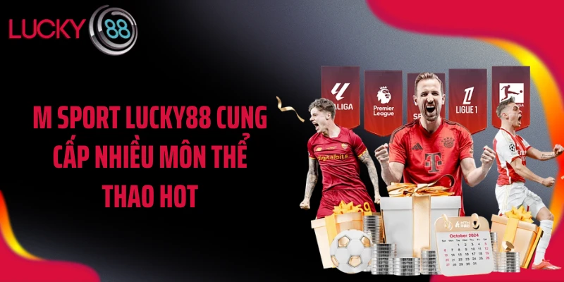 M sport LUCKY88 cung cấp nhiều môn thể thao hot